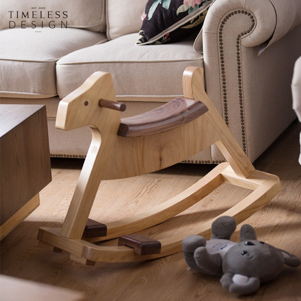 Happi Wooden Kids Rocking Horse I Kuda Goyang Kayu Malaysia I