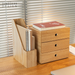 Hiroki Wooden File Storage Stand