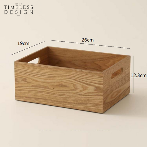 Hiroki Wooden Storage Box