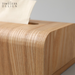 Hiroki Wooden Tissue Box