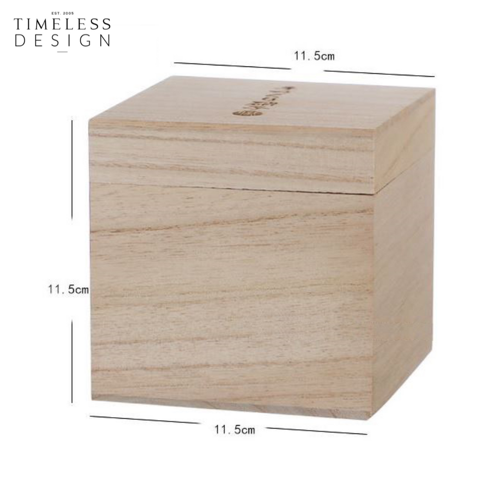 Hiroto Wooden Drinking Glass Storage Box I Kotak hadiah cawan kaca