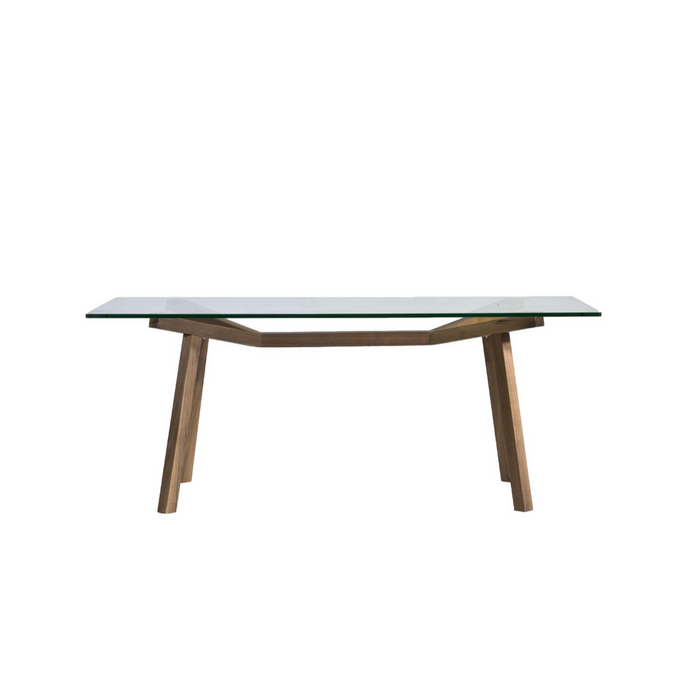 Maxo II 180X90 Glass Table - Timeless Design