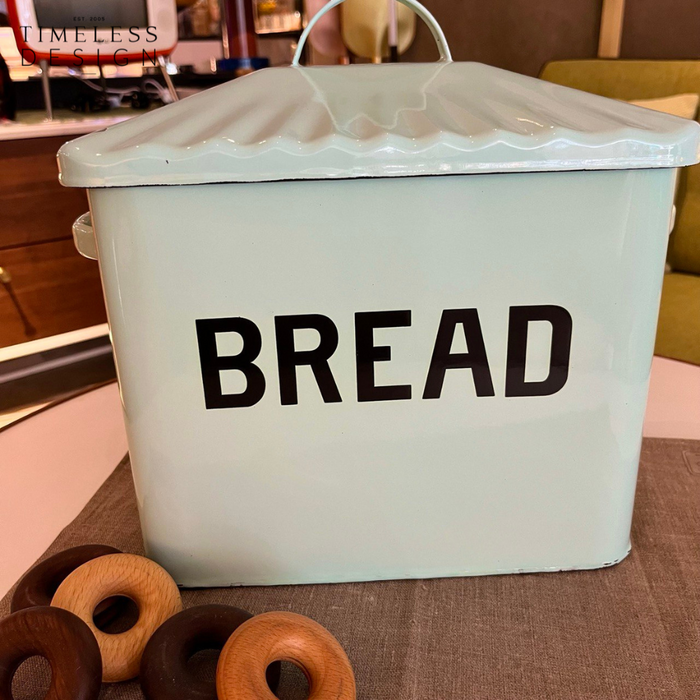 Naarden Enamel Bread Storage Box