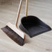 Otton Scandinavian Wooden Dustpan and Broom Set
