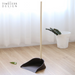 Otton Scandinavian Wooden Dustpan and Broom Set