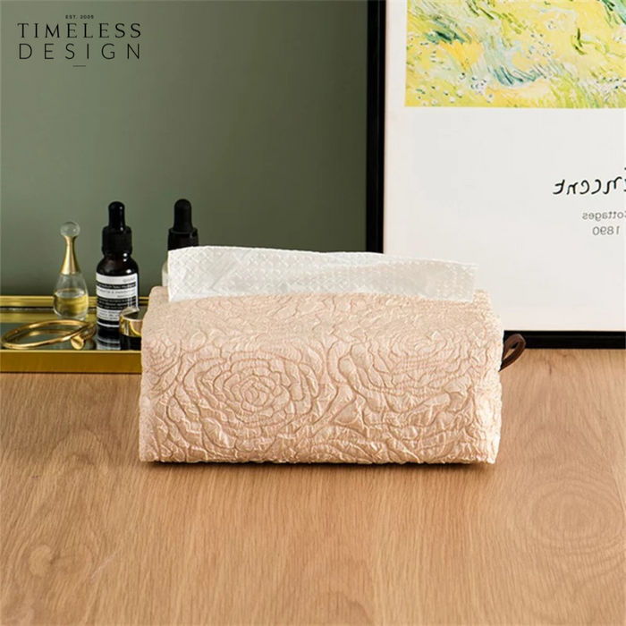 Roze Tissue Box Cover