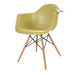 Connie Arm Chair ( Wooden Leg ) - Timeless Design