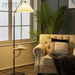 Willow Floor Lamp With Wireless Charges