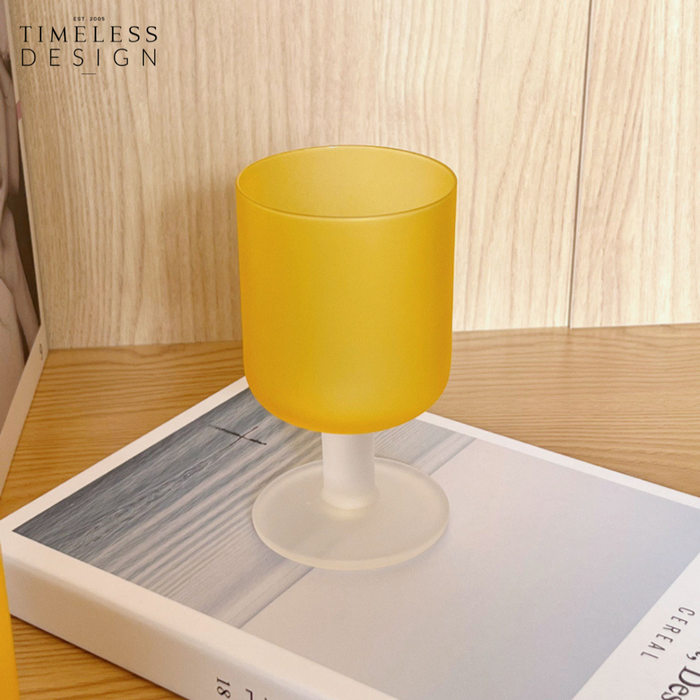 Vala Frosted Wine Glass